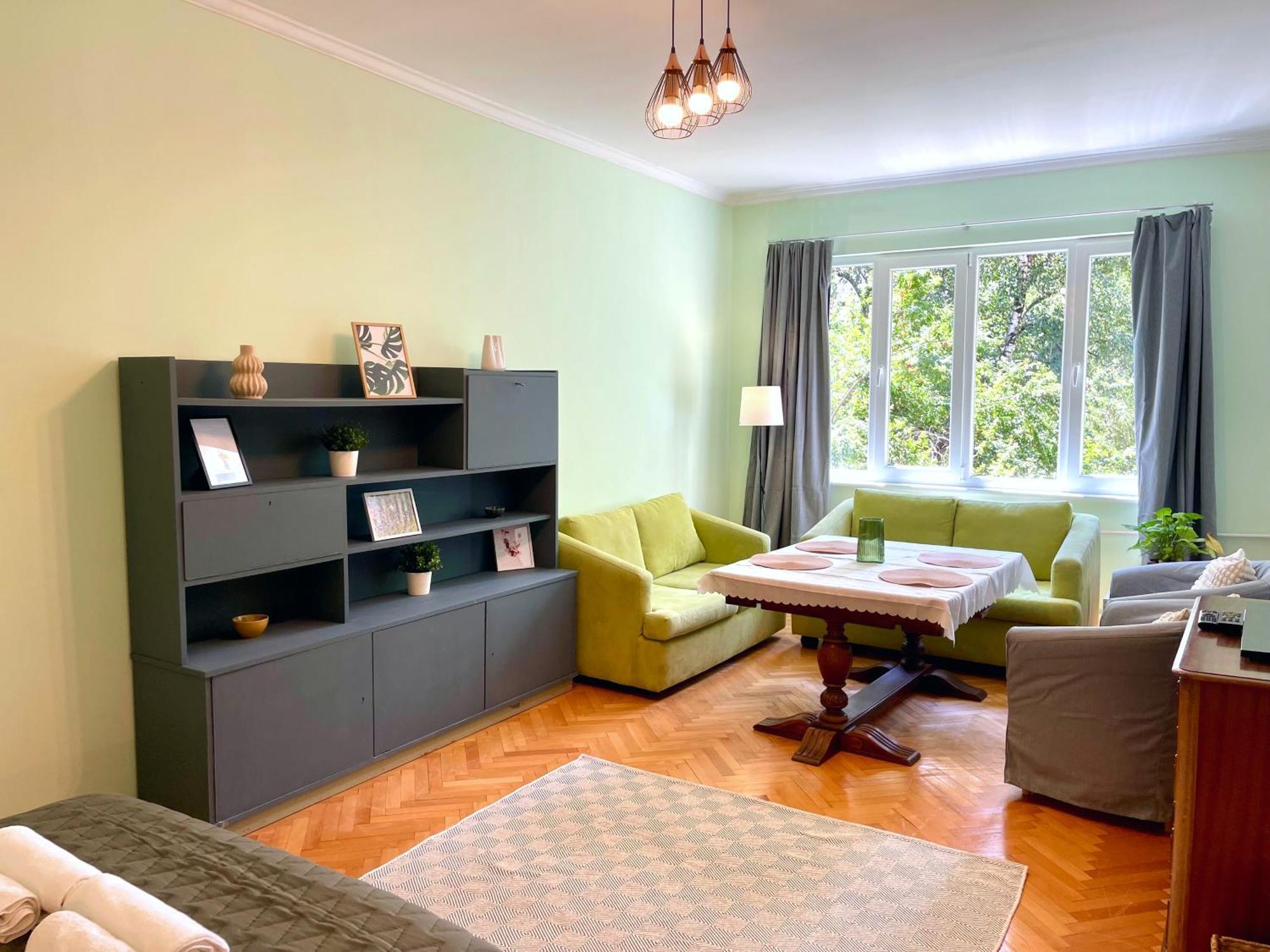 Bohemian Bright & Calm 2Br - Top Center - Private Balcony Sofia Exterior photo
