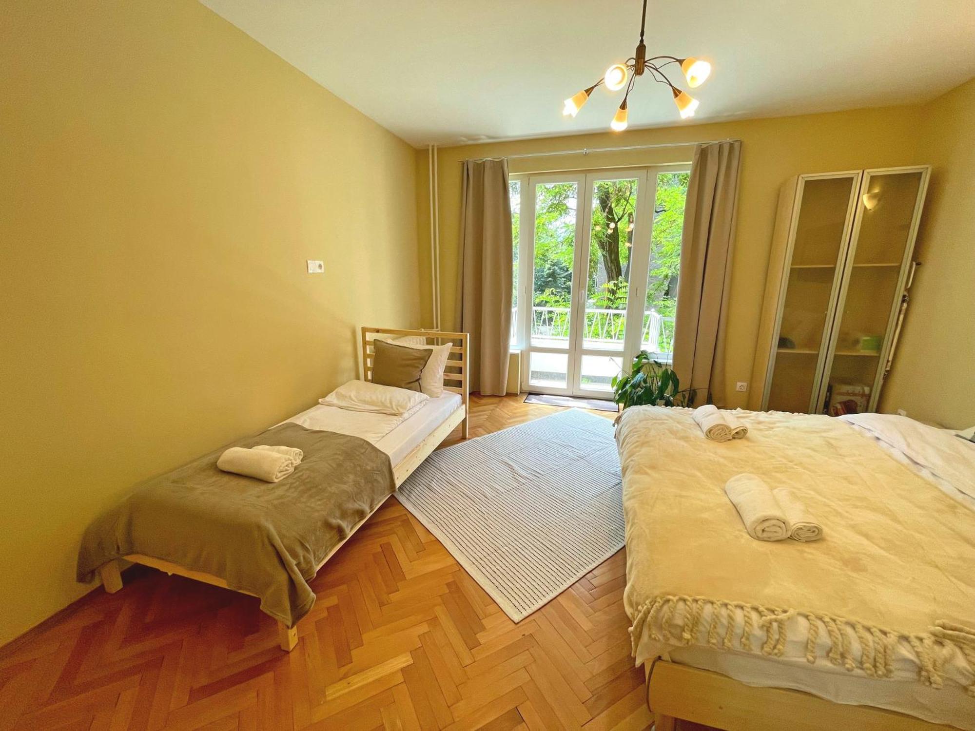 Bohemian Bright & Calm 2Br - Top Center - Private Balcony Sofia Exterior photo